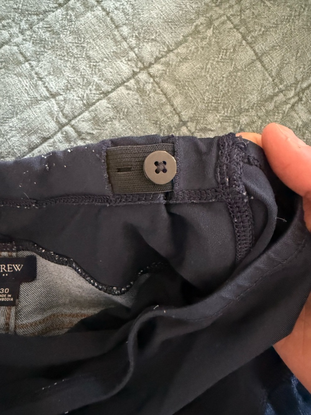 J. Crew Factory Women’s Maternity Skinny Jeans in Signature Stretch - Picture 8 of 8
